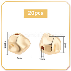 20Pcs Brass Beads&nbsp;FIND-PH0019-98