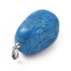 Natural Howlite Pendants&nbsp;G-k302-B14