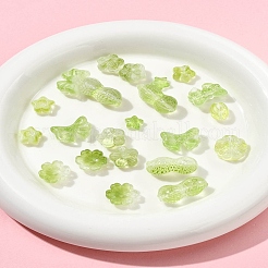 120Pcs 8 Styles Transparent Glass Beads&nbsp;DGLA-FS0001-17