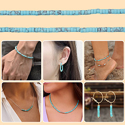 2 Strands Dyed Synthetic Turquoise Beads Strands&nbsp;G-TA0003-51