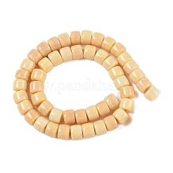 Ombre Effect Dyed Glass Beads Strands&nbsp;GLAA-H037-01D