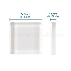 Glass Cabochons&nbsp;X-GGLA-TAC0001-01D