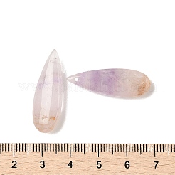 Natural Amethyst Lace Agate Pendants&nbsp;X-G-A244-01