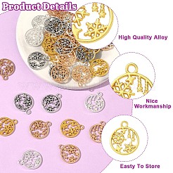 30Pcs Alloy Pendants&nbsp;TIBEP-YW0002-22S