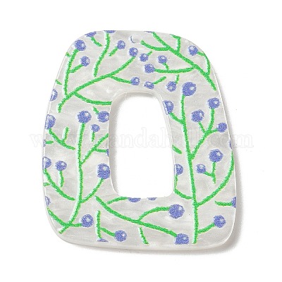 Printed Acrylic Pendants&nbsp;OACR-B015-03B-1