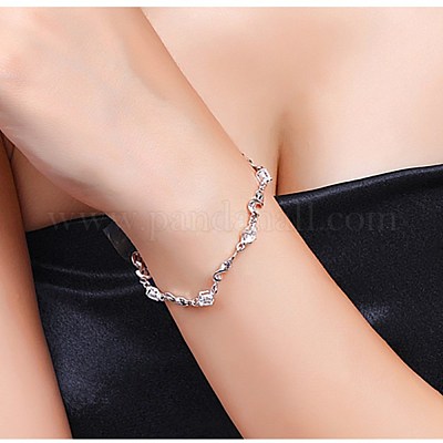 SILVER925 DNA NARROW CHAIN BRACELET /シルバー/ブレスレット