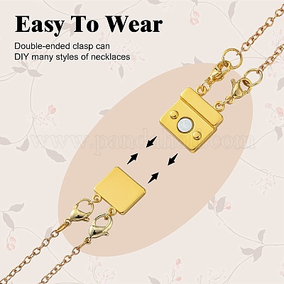 亜鉛合金ボックスマグネットクラスプコンバーター マルチ連クラスプ