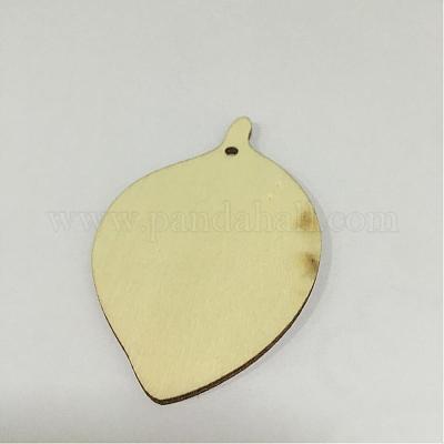 Wood Pendants&nbsp;WOOD-WH0002-06-1