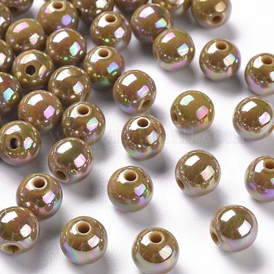 Opaque Acrylic Beads&nbsp;MACR-S370-D10mm-29-1