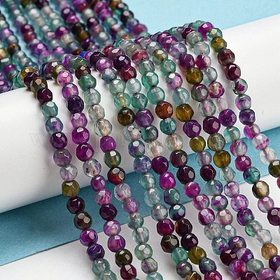 Natural Agate Beads Strands&nbsp;X-G-Q1000-01-1
