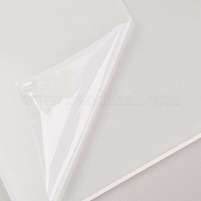 アクリル板  フラット四角形  透明  200x250x4.5mm&nbsp;TACR-WH0010-01B-1