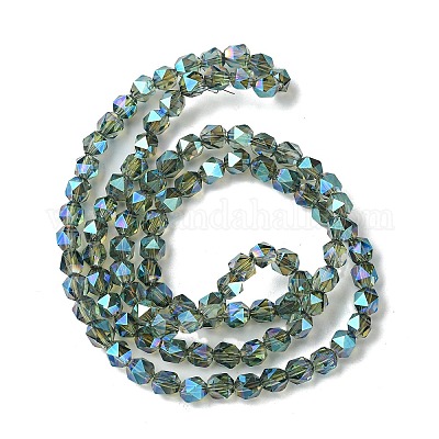 Electroplate Glass Beads Strands&nbsp;EGLA-K061-07A-FR01-1