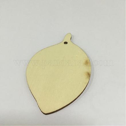 Wood Pendants&nbsp;WOOD-WH0002-06-1