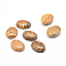 Natural Picture Jasper Gemstone Cabochons, Oval, 10x8x4mm