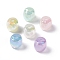 Opaque Acrylic Beads, AB Color, Macaron Color, Barrel, Mixed Color, 15.5x16.5mm, Hole: 3mm
