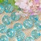 Transparent Acrylic Beads, Round, Sky Blue, 18mm, about 150pcs/500g.