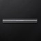 Acrylic Spill Tool, for Zipper Rubberizing, Rectangle, Clear, 19.7x1.88x0.75cm