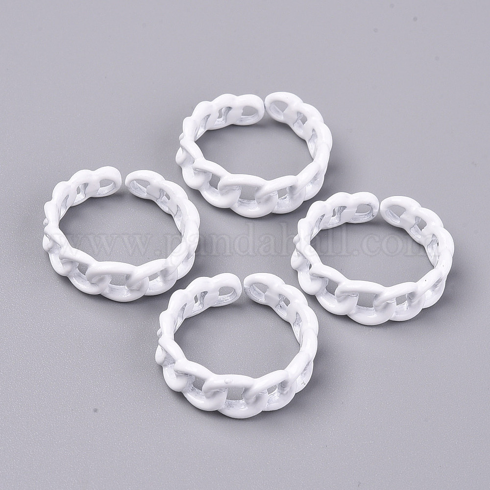 Wholesale Spray Painted Alloy Cuff Rings - Pandahall.com