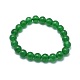 Natural Malaysia Jade(Dyed) Bead Stretch Bracelets&nbsp;BJEW-K212-C-013-2