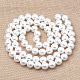 Eco-Friendly Plastic Imitation Pearl Beads Strands&nbsp;X-MACR-S285-4mm-04-2
