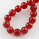 Transparent Glass Bead Strands&nbsp;GLAA-R095-8mm-22-2