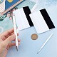 Plastic Creative Teardrop Pattern Ball Pens&nbsp;AJEW-GF0004-63C-3