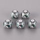 Electroplate Glass Beads&nbsp;EGLA-Q123-012G-3