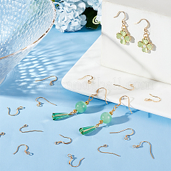 180Pcs 6 Style Brass Earring Hooks&nbsp;KK-PH0005-13