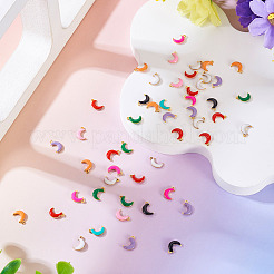 50Pcs 304 Stainless Steel Enamel Charms&nbsp;STAS-TA0003-32C