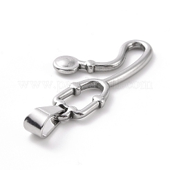 変色しない304ステンレススチールペンダント  エコーメーター  ステンレス鋼色  27x15x2mm  穴：4x7mm&nbsp;STAS-G261-02P