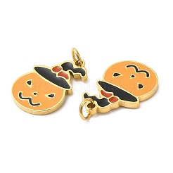 Halloween Ion Plating(IP) 304 Stainless Steel Charms&nbsp;STAS-D066-06G