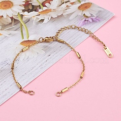 304 Stainless Steel Cable Chains Bracelets Making&nbsp;AJEW-JB00900-02