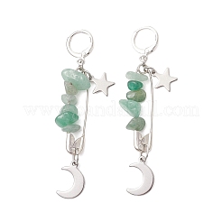 3 Pairs Brass Leverback Earrings&nbsp;EJEW-TA00792