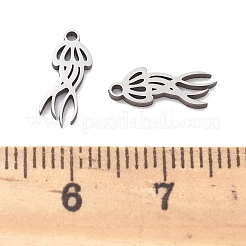201 Stainless Steel Charms&nbsp;STAS-V001-09