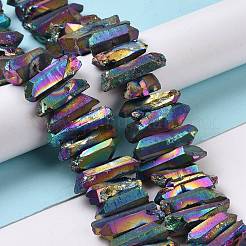 Natural Quartz Crystal Points Beads Strands&nbsp;G-K181-B19