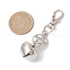 Iron Bell Pendant Decoration&nbsp;HJEW-JM02276-03