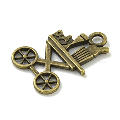 Tibetan Style Alloy Pendants&nbsp;TIBE-I026-6032AB