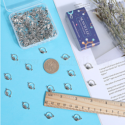 120Pcs Tibetan Style Alloy Connector Charms&nbsp;TIBEP-SC0002-69