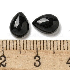 Natural Black Stone Cabochons&nbsp;G-Q173-02B-06