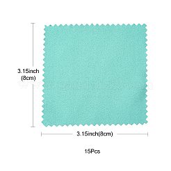 15Pcs Silver Polishing Cloth&nbsp;AJEW-FS0001-45