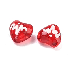 Transparent Glass Enamel Beads&nbsp;GLAA-P078-02A-02