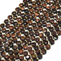 Dyed Natural Red Tiger Eye Beads Strands&nbsp;G-C116-A70-02