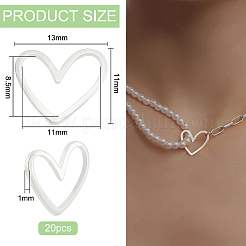 20Pcs Brass Linking Rings&nbsp;KK-BC0011-91