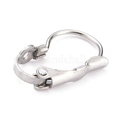 Tarnish Resistant 304 Stainless Steel Leverback Earring Findings&nbsp;STAS-B003-05P