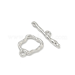 925 Sterling Silver Toggle Clasps&nbsp;STER-A051-01A-P