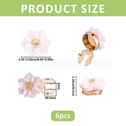6Pcs Alloy Cufflinks&nbsp;FIND-PH0038-34D
