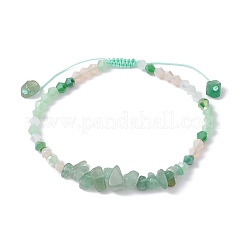 Natural & Synthetic Gemstone Chip Bead Braided Bracelets for Women&nbsp;BJEW-JB09992