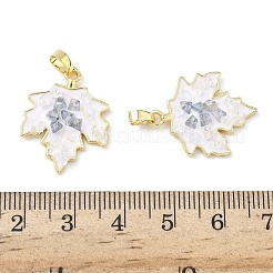 Brass Enamel Pendants&nbsp;KK-Z134-02G-01
