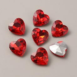 Glass Rhinestone Cabochons&nbsp;RGLA-WH0001-10D-03