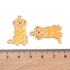 Alloy Enamel Pendants&nbsp;AL-CBAD3B4-06G